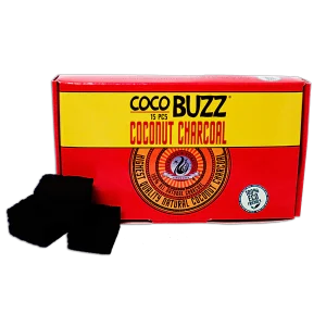 COCOBUZZ COCONUT CHARCOAL 15pcs