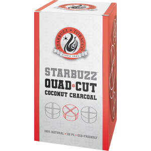 Starbuzz Quad Cut Coconut Charcoal