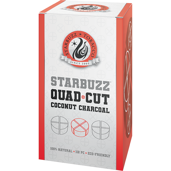 Starbuzz Quad Cut Coconut Charcoal