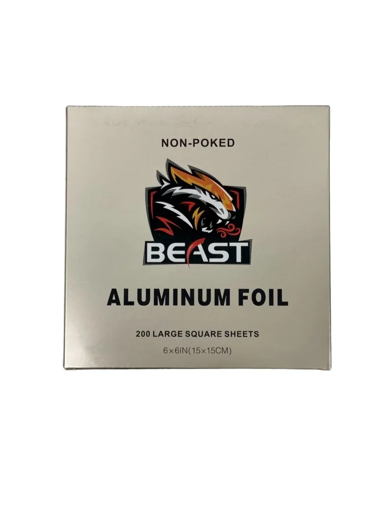 Beast Foil Squar Non-Pocked 24 Packs / 200 Sheets